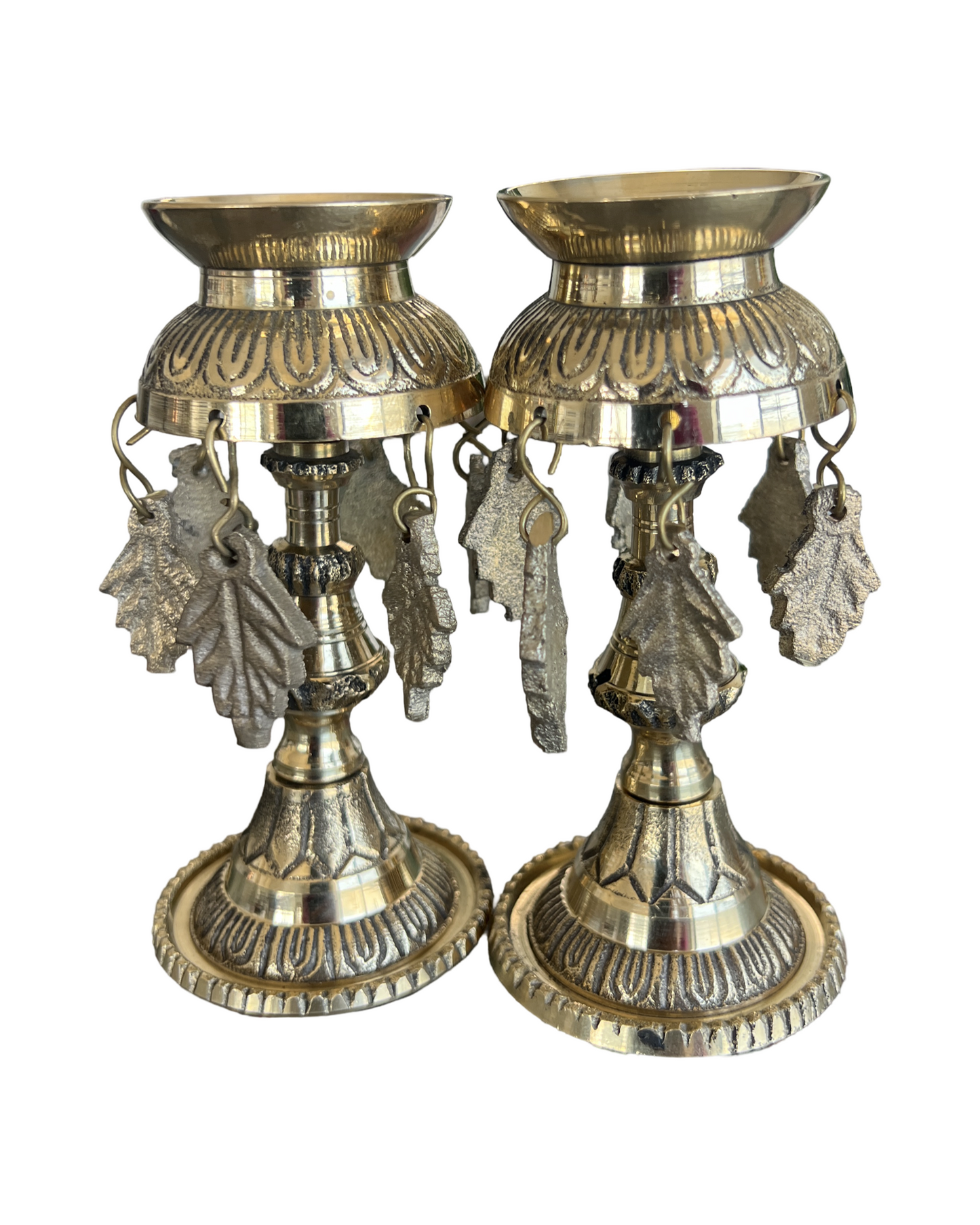 Panas diyo pair of Two ( Brass Oil Lamp )