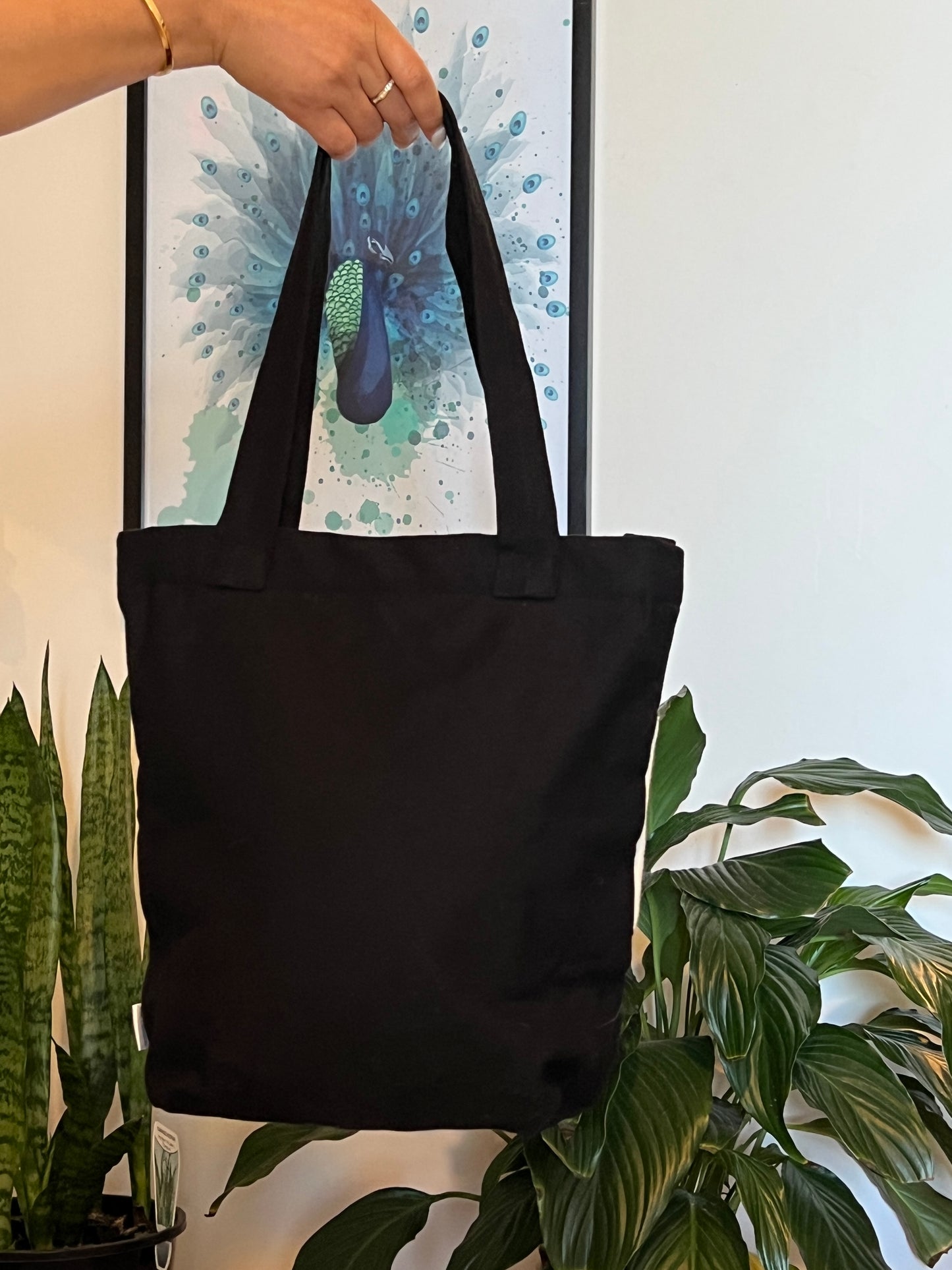 Embroidery tote bag